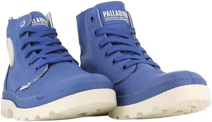Мужские классические ботинки Palladium до щиколотки, Retro Blue — фото 3