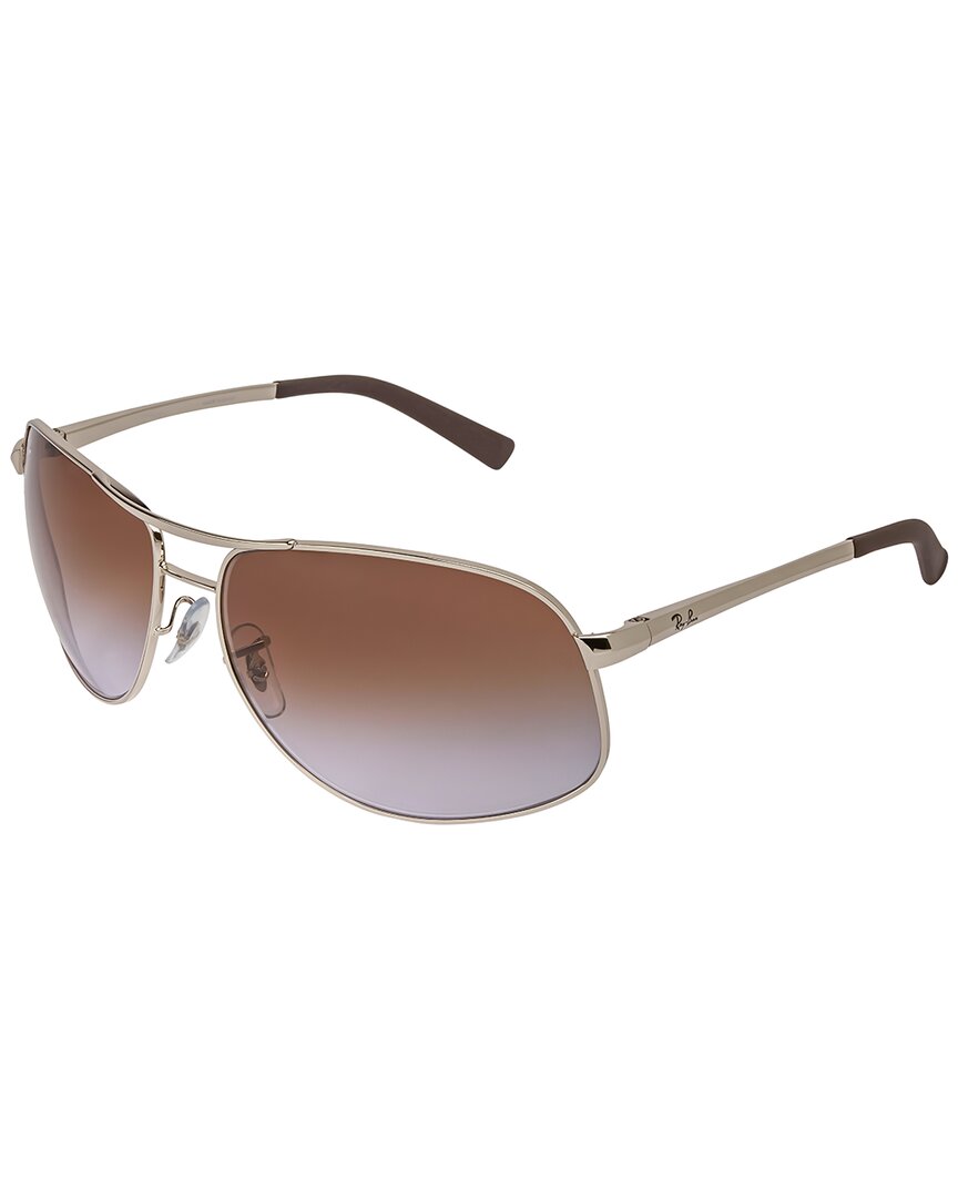 

Мужские солнцезащитные очки Ray-Ban 64 мм, серебряный
