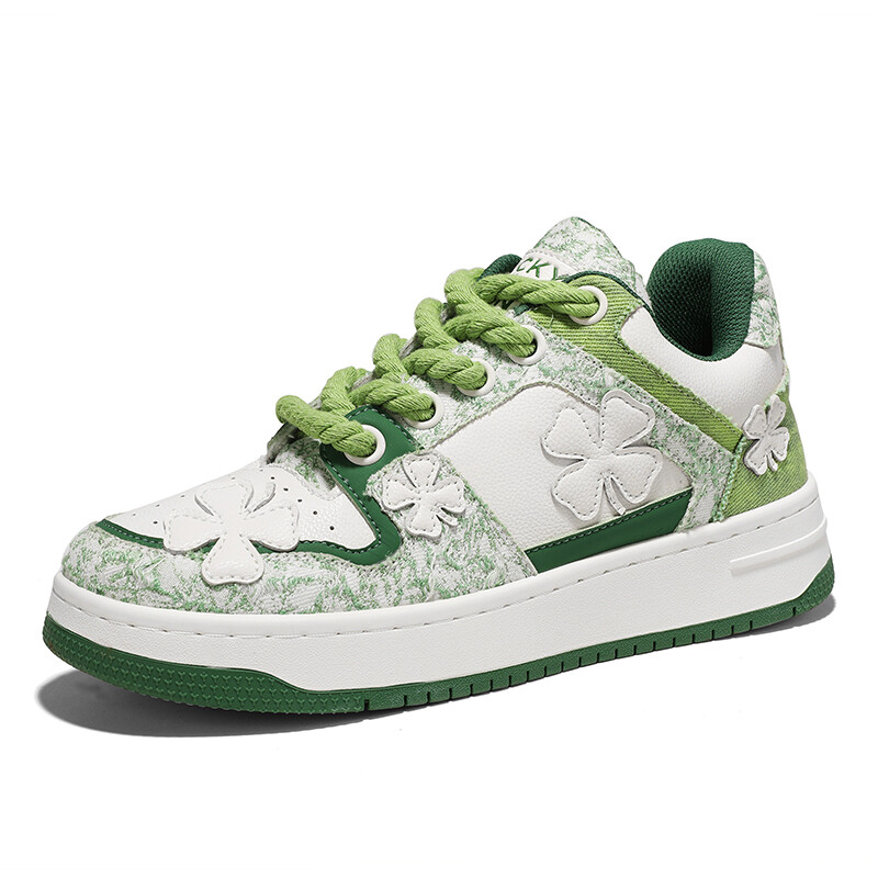 

Кроссовки LUCKY BRAND Skateboarding Shoes Unisex Low-top, зеленый