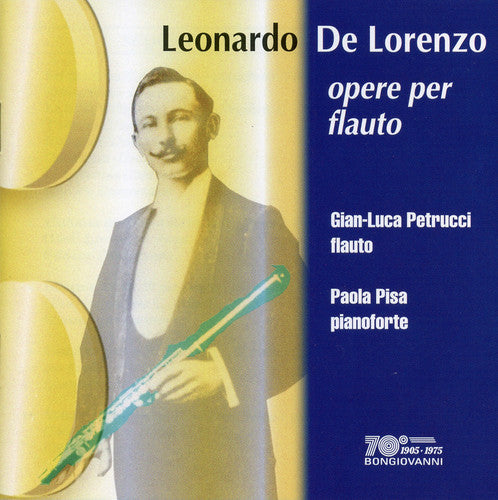 

CD диск De Lorenzo / Petrucci / Pisa: Works for Flute