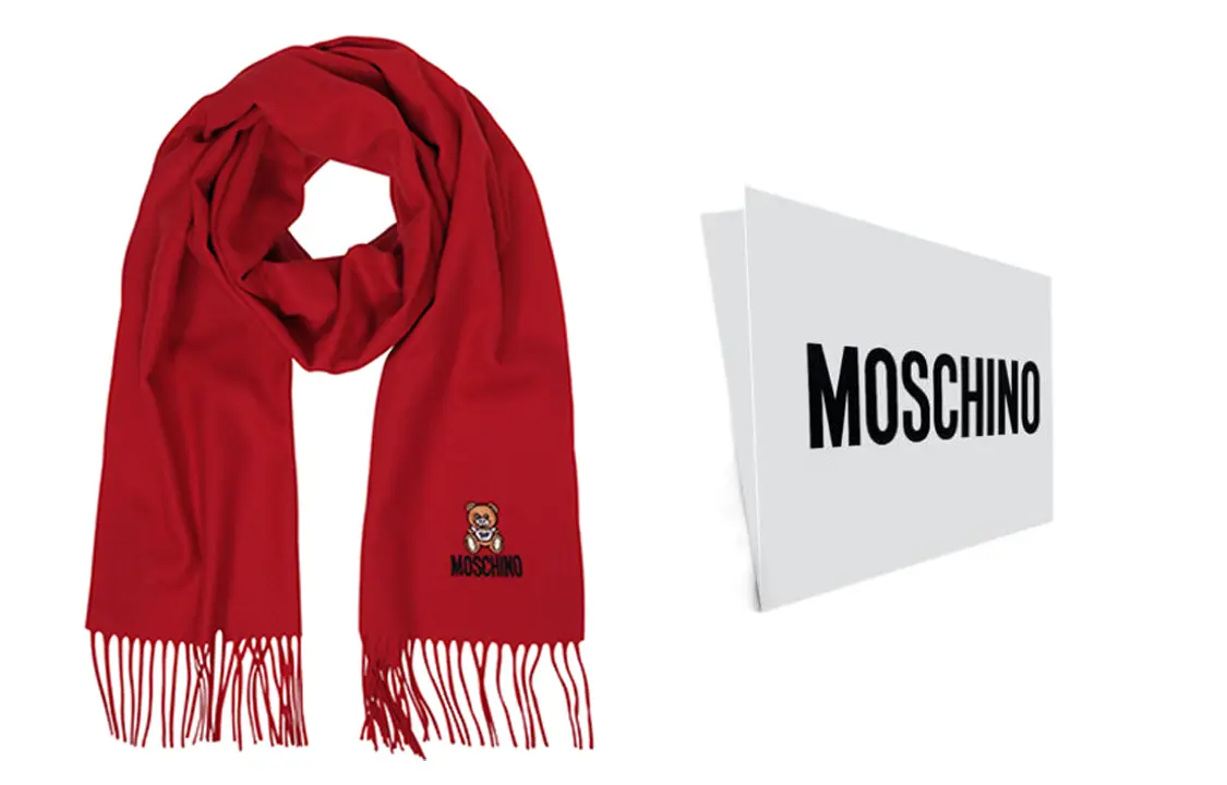 

MOSCHINO Вязаный шарф унисекс