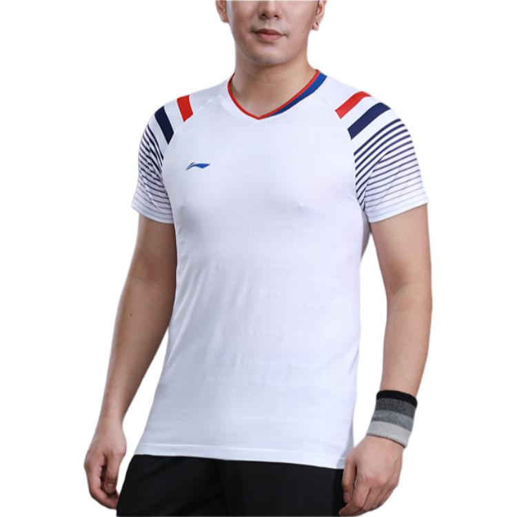 

Футболка для бадминтона LiNing мужская белая