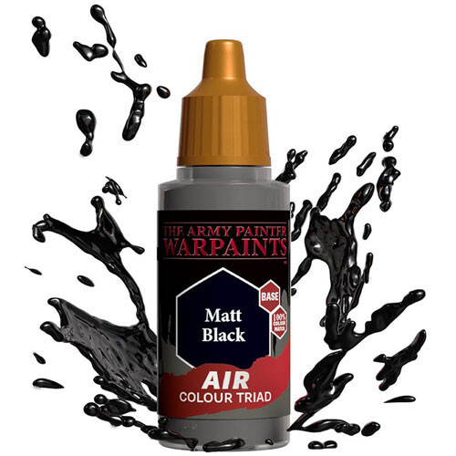 

Аксессуары Army Painter Warpaint Air: Matt Black (18ml)