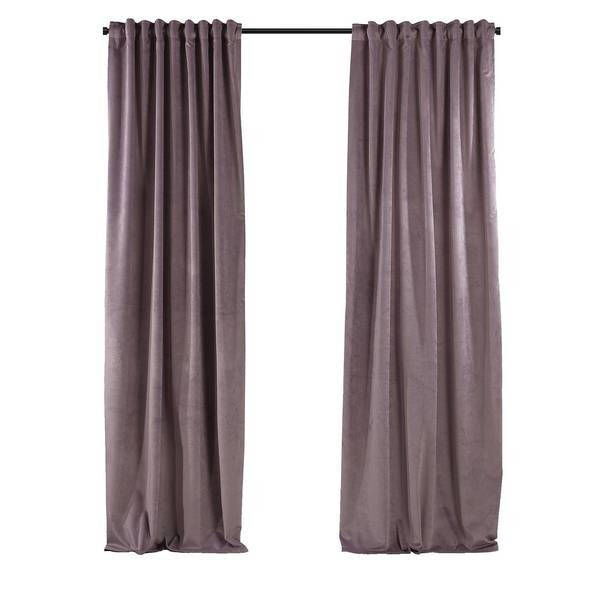 

Бархатная штора Puude Home Design 140200, 25x1x140 см цвет hochglanz altrosa