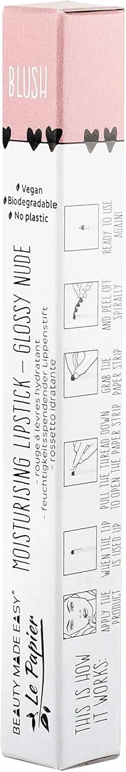 Увлажняющая веганская помада без пластика с маслом ши Le Papier Beauty Made Easy Le Papier — фото 3