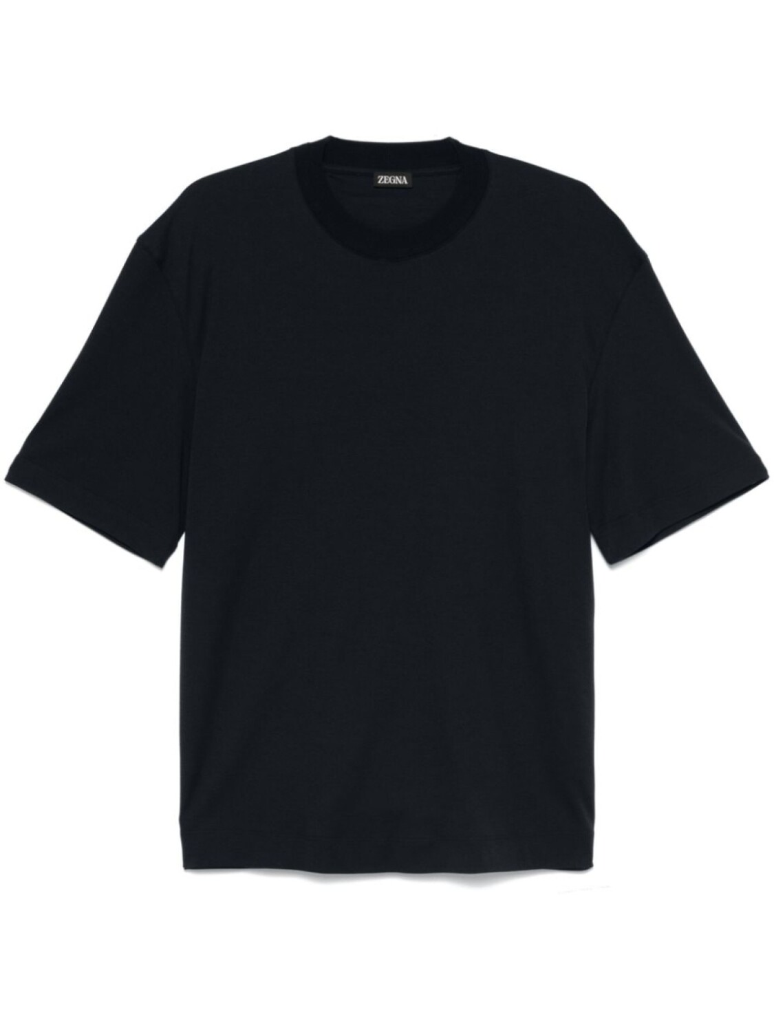 

Футболка с круглым вырезом Zegna, синий