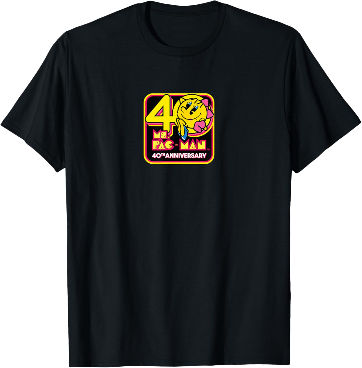 

Футболка MS. PAC-MAN 001 Bandai Namco Entertainment Inc., черный