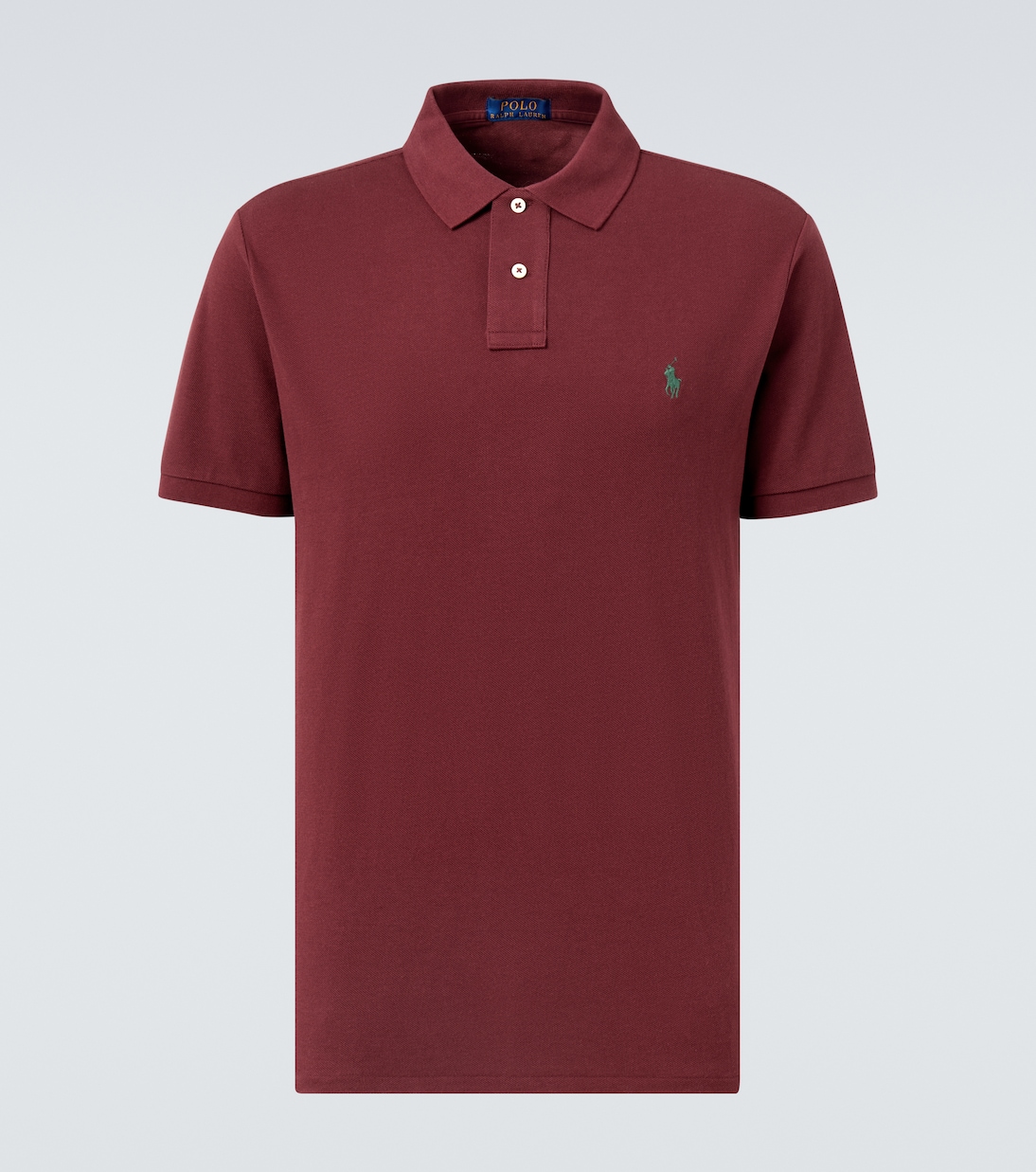 

Хлопковая пике-поло Polo Ralph Lauren, Red Wine/C5546