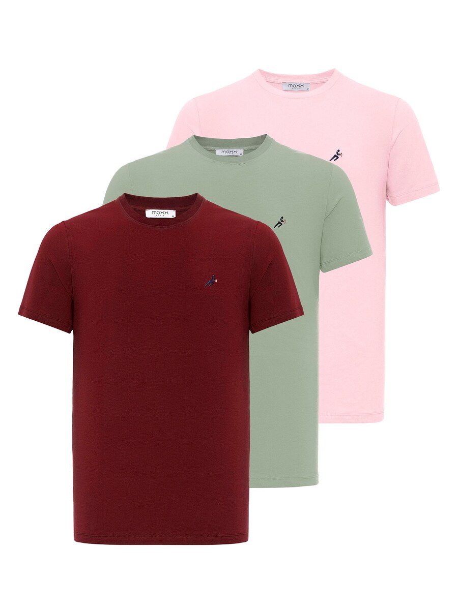 

Рубашка Moxx Paris, цвет Green/Pink/Bordeaux