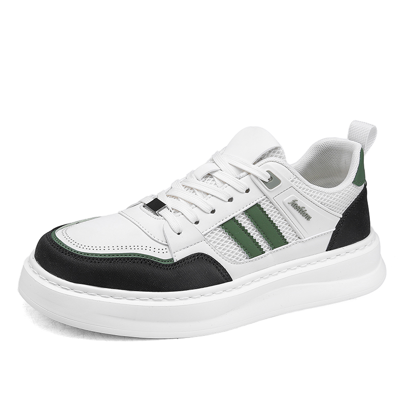 

Дышащие повседневные детские кроссовки для подростков Wooden Rabbit, бежевый/зеленый