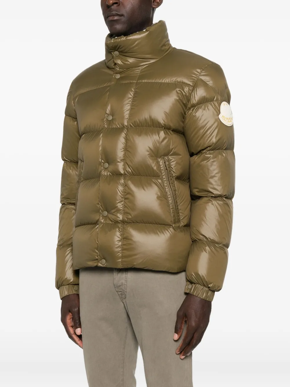 Стеганая куртка Tripiti с высоким воротником MONCLER, зеленый — фото 3