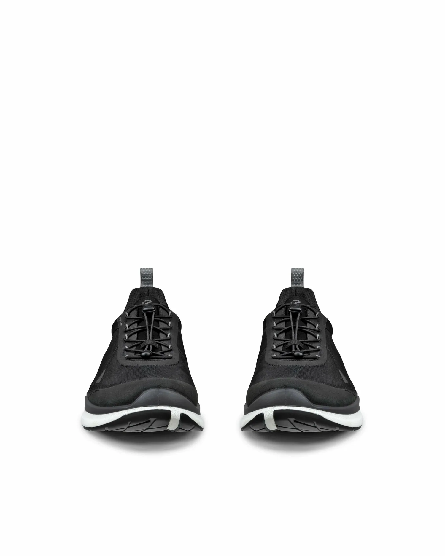 Мужские спортивные кроссовки ECCO Biom 2.2 из натуральной кожи для отдыха, BLACK / BLACK / STEEL — фото 2