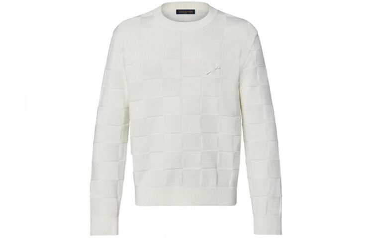 

Новые квартальные продукты LV Sweater Men White Louis Vuitton, белый