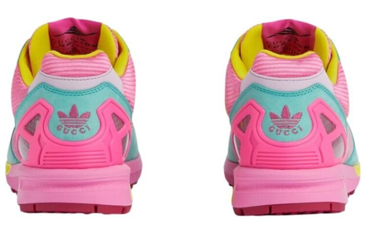 Кроссовки женские Adidas X Gucci ZX 8000, розовый — фото 4