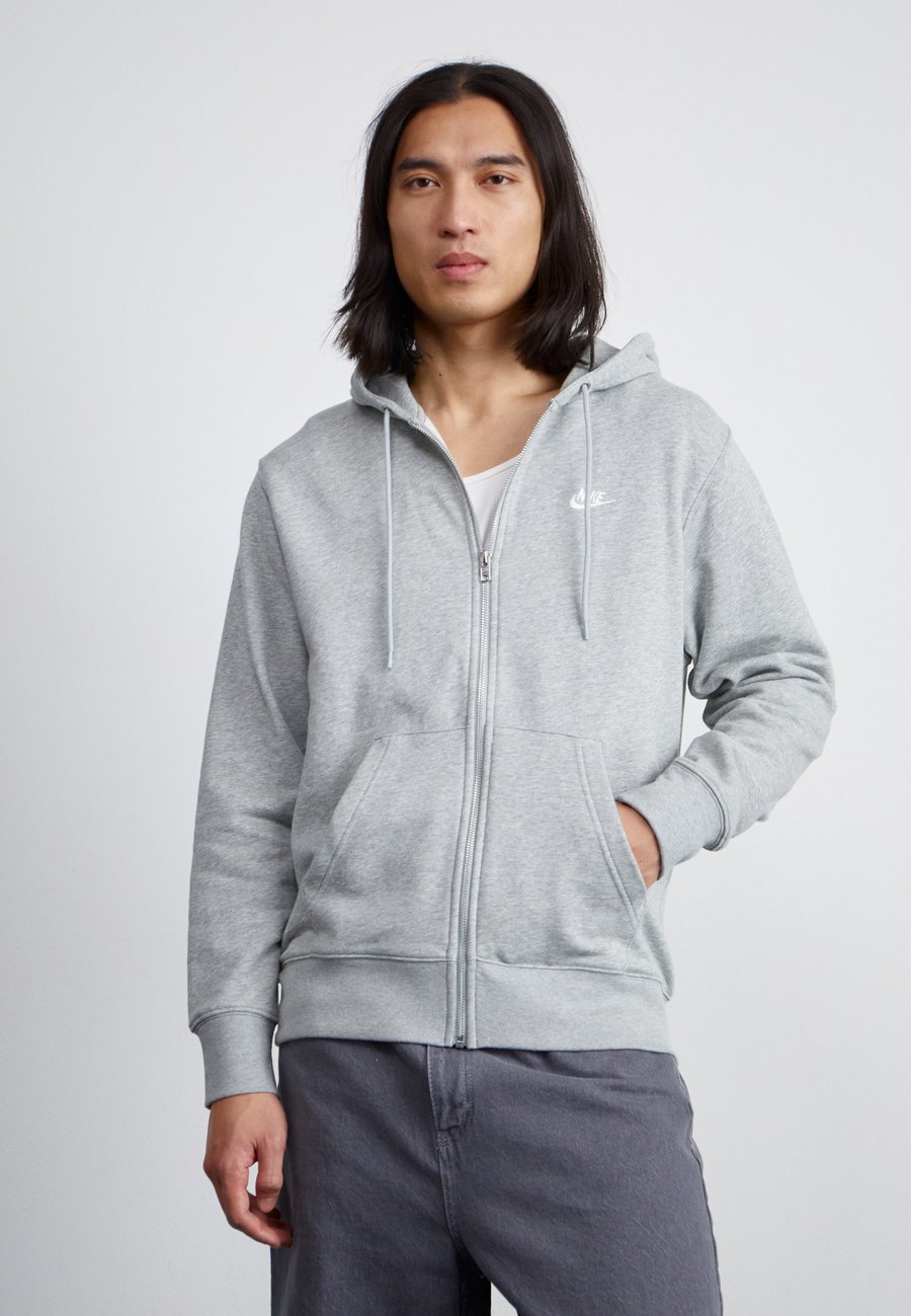 

Толстовка Nike Sportswear CLUB, Dark Grey Heather/Light Smoke Grey/White/Grey