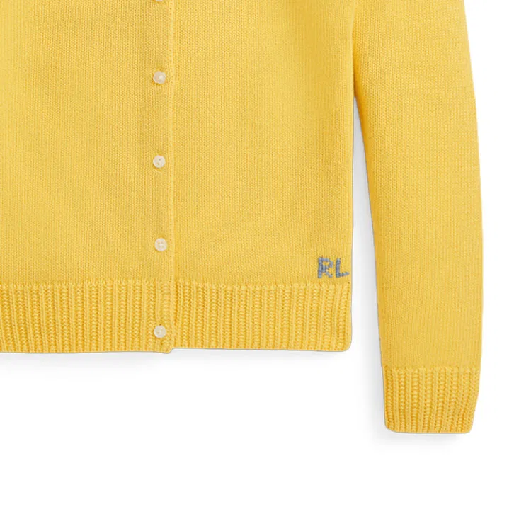 Свитер желтый Polo Ralph Lauren Kids — фото 4