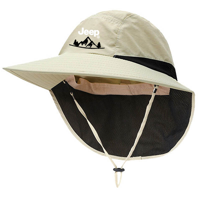 

Полиэстеровая панама Unisex Jeep, бежевый