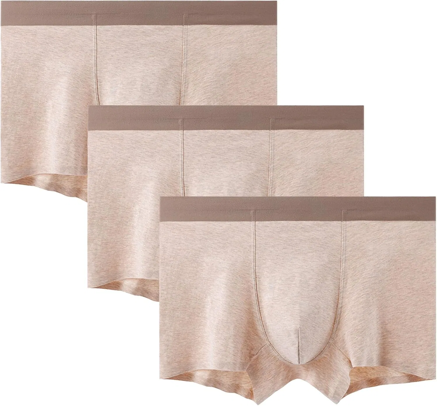 Боксеры хлопковые, Apricot-3pc