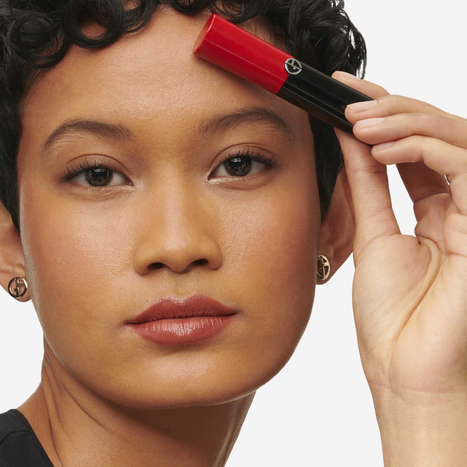 Стойкая помада с насыщенным цветом. Lip Power Armani, 504 flirt (3,1 g) — фото 2
