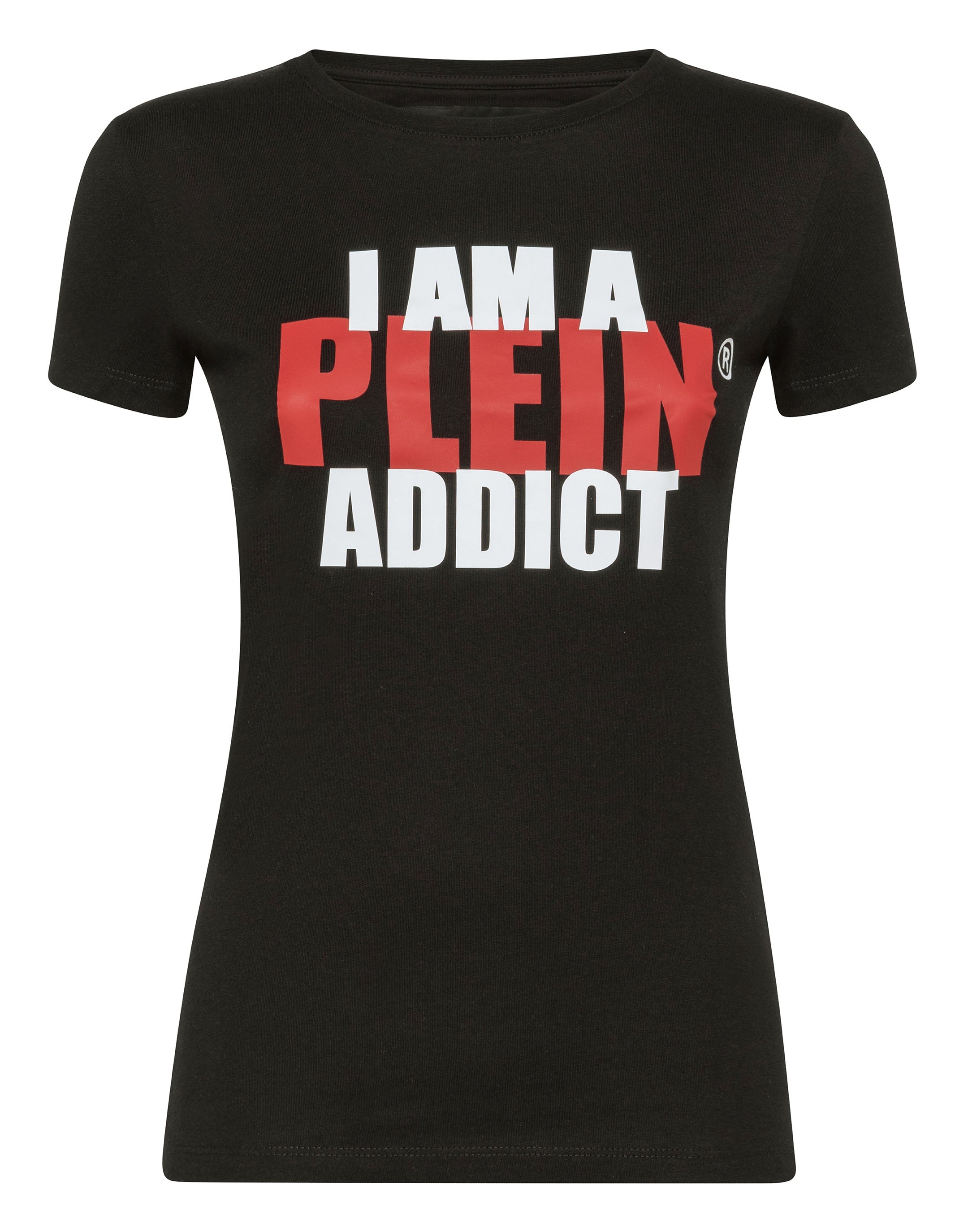 

Футболка с круглым вырезом SS Statement PHILIPP PLEIN, черный