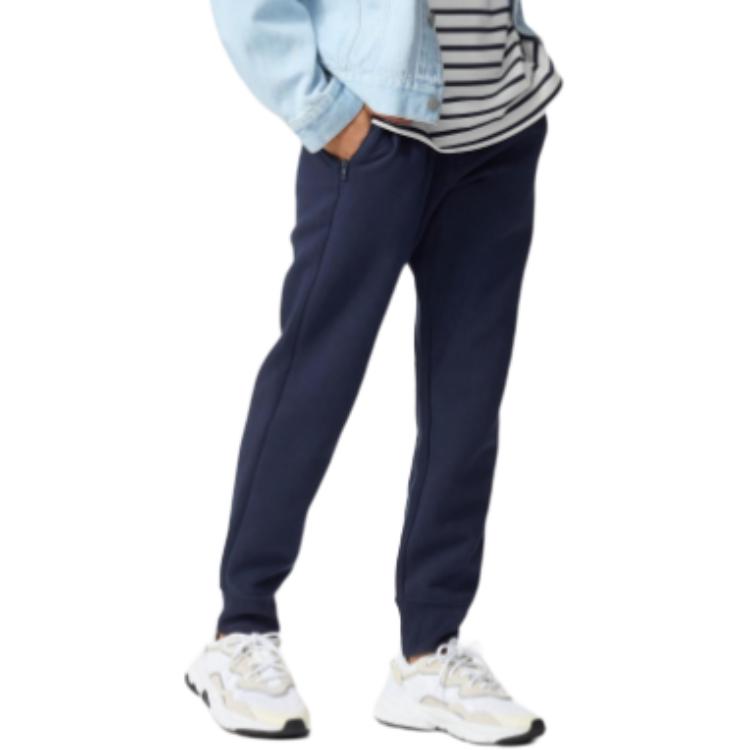 

Детские вязаные спортивные штаны UNIQLO, синий