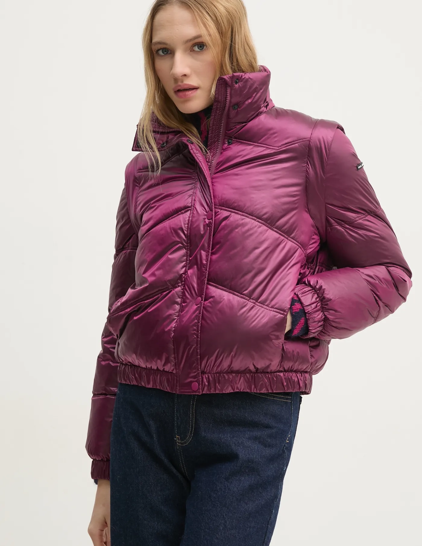

ФЛОРА куртка Pepe Jeans, фиолетовый