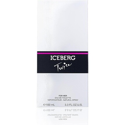 Туалетная вода Twice Woman 100мл, Iceberg — фото 3