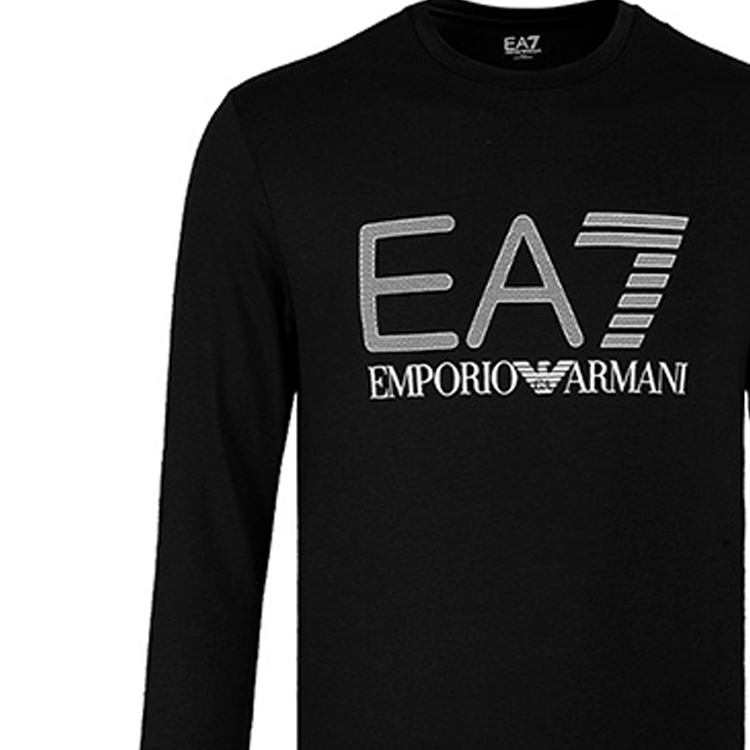 

Футболка EA7 мужская черная EMPORIO ARMANI