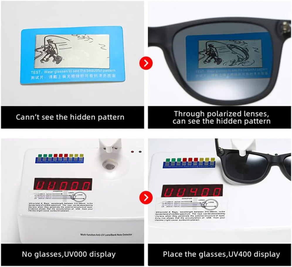 

Классические поляризованные солнцезащитные очки для мужчин и женщин в стиле ретро, ​​черные солнцезащитные очки для мужчин и женщин на лето для вождения VFDHN, 6
