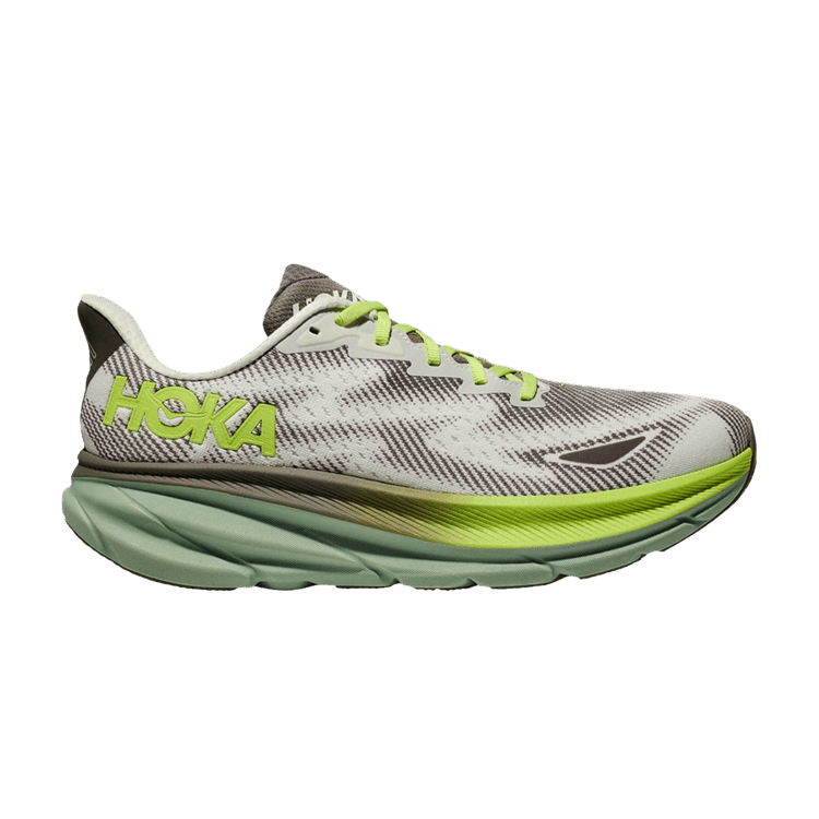 

Кроссовки HOKA Clifton 9 GORE-TEX 'Slate Aloe Vera', зеленый