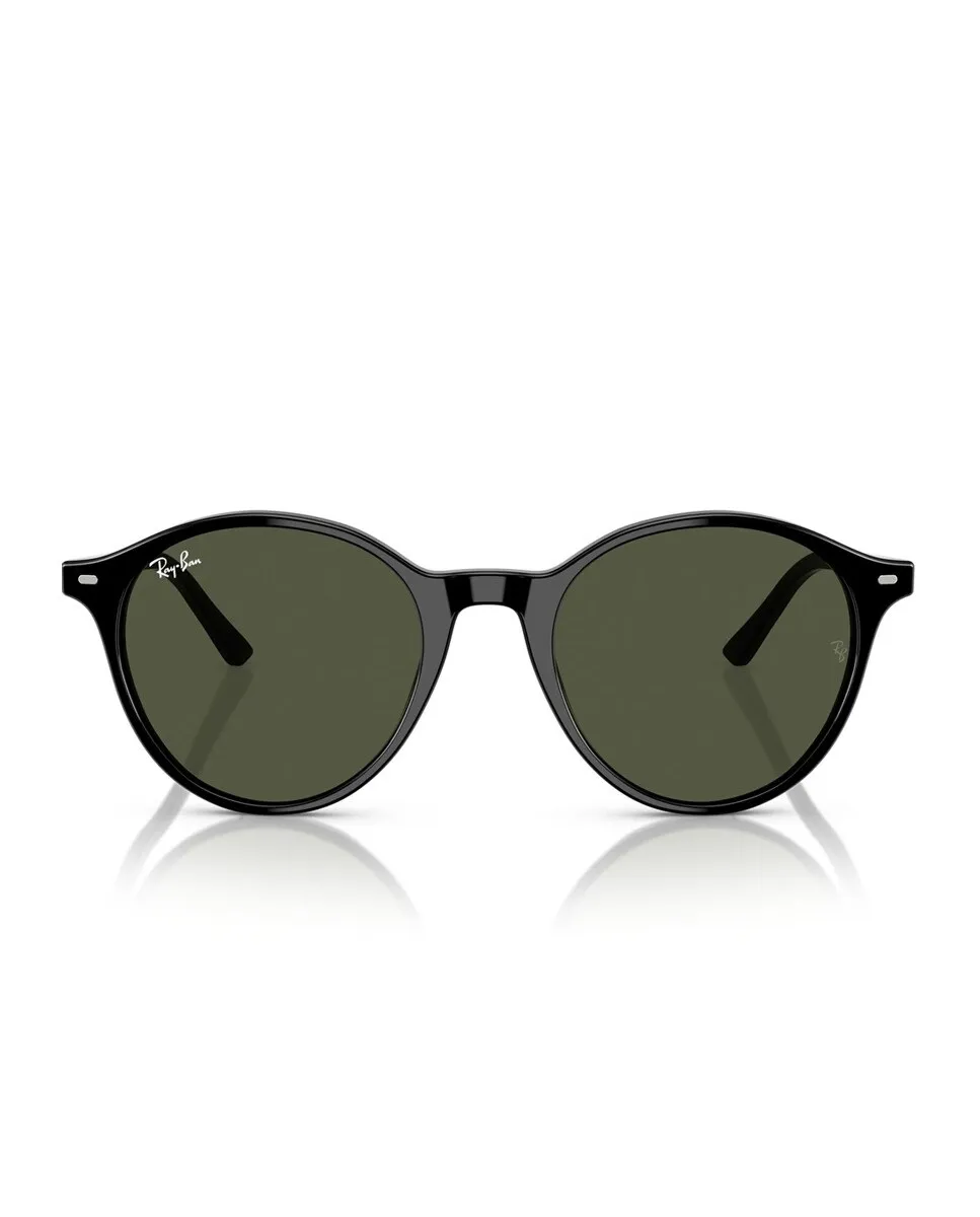 

Круглые солнцезащитные очки-унисекс из ацетата зеленого цвета Ray-Ban, черный