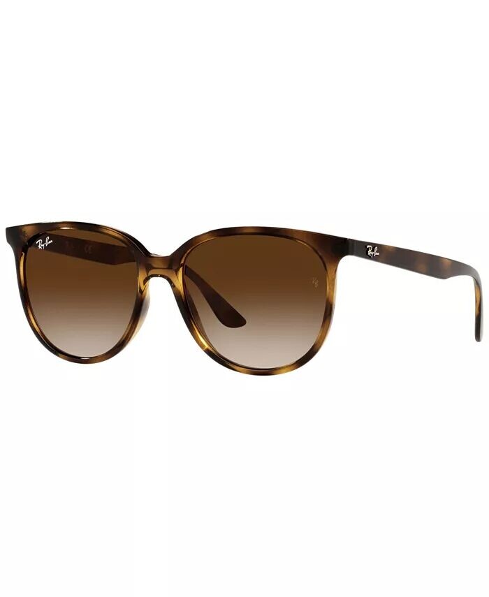 

Женские солнцезащитные очки с низкой посадкой на переносице Ray-Ban, коричневый