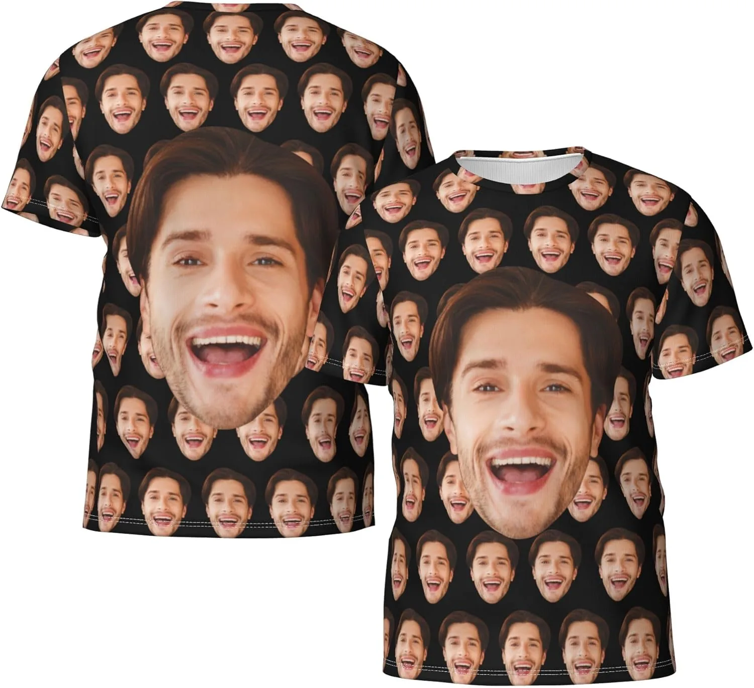 

Персонализированная футболка с собственным дизайном для мужчин и женщин, современная, с коротким рукавом