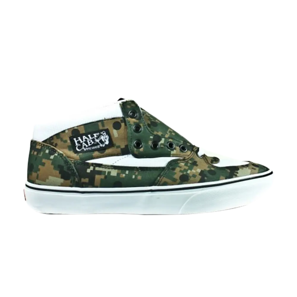 Кроссовки Comme des Garçons x Supreme x Half Cab Pro Vans, зеленый