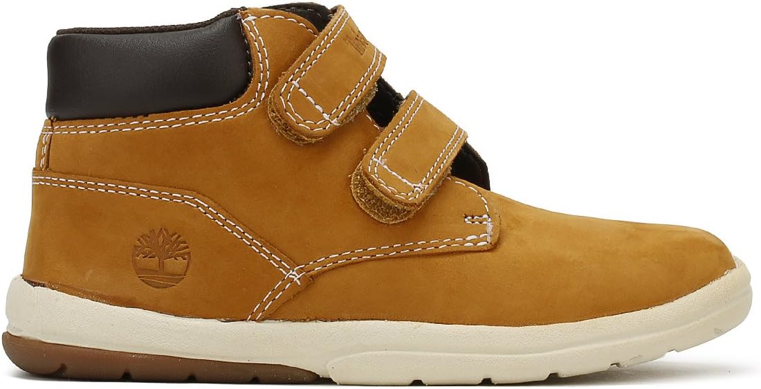Ботинки Timberland Kids' Toddle Tracks на липучке для детей, Wheat Nubuck — фото 3