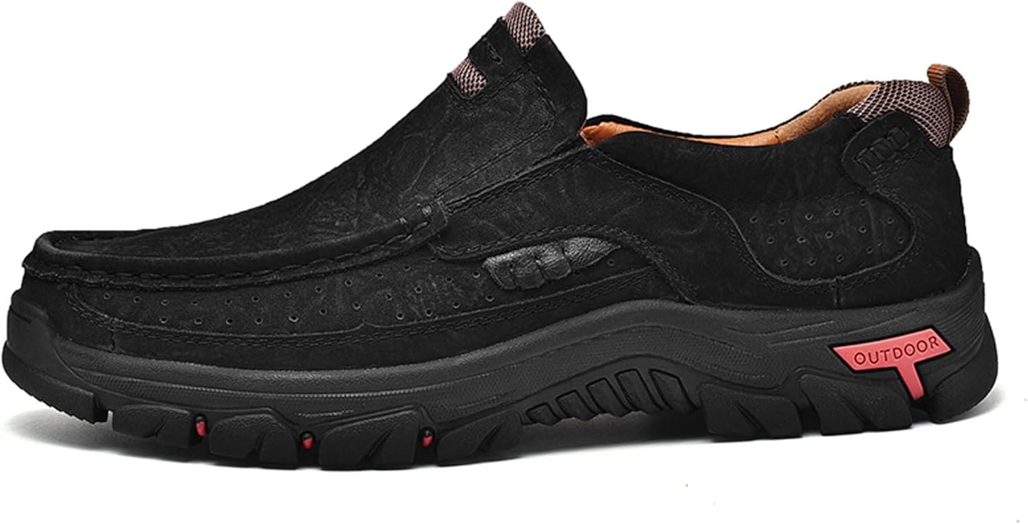 

Мужские повседневные слипоны Классические деловые противоскользящие дышащие офисные туфли Практичные и минималистичные повседневные туфли Легкие и просторные туфли Удобные противоскользящие ходовые туфли Ksyvucrd, черный