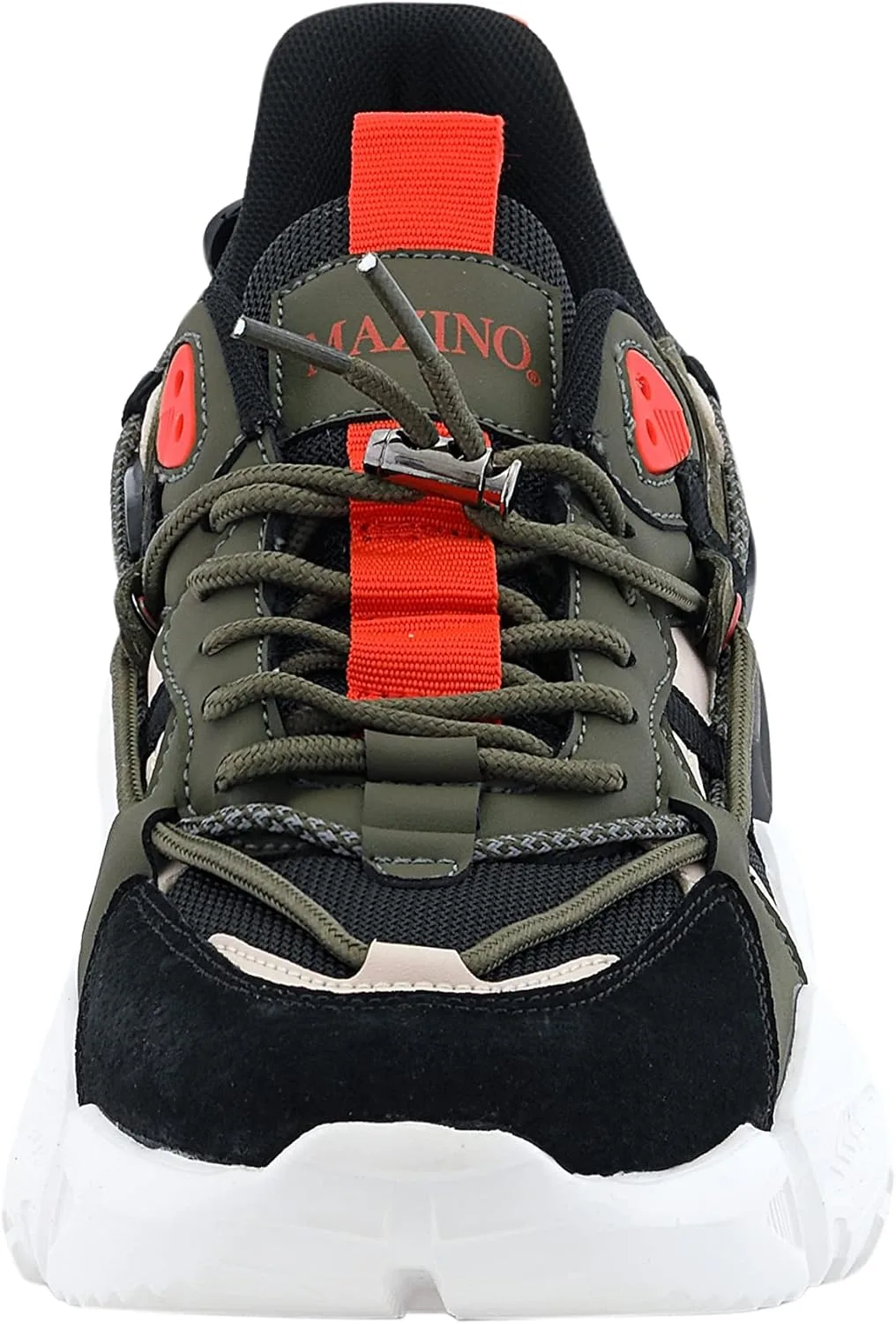 Мужские кроссовки Mazino Oasis Fashion Chunky Sneakers - спортивная повседневная обувь для мужчин, оранжевый — фото 4