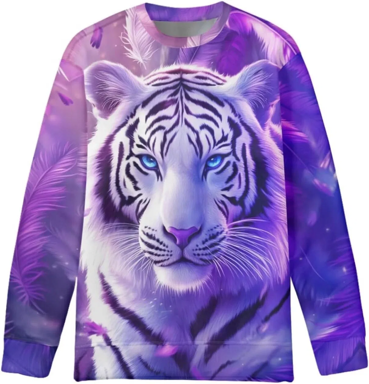Детский свитшот ZPINXIGN White Tiger Feather — фото 3