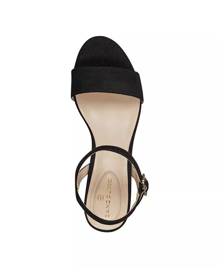 Женские босоножки на платформе Pennie Block Heel Dress Sandals Bandolino, черный — фото 4