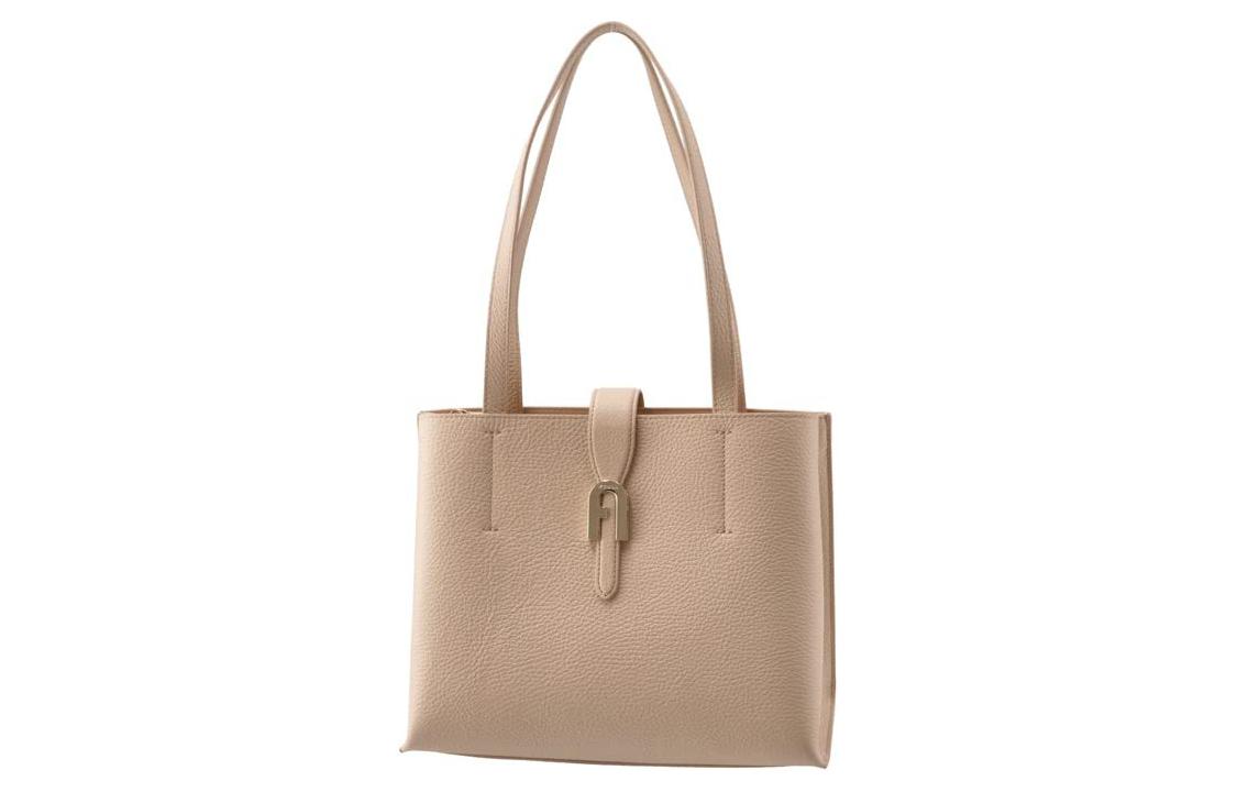 

Furla София коллекция телячья кожа сумка тоут, шоппер, сумка через плечо, дамская сумка средний размер бежевый