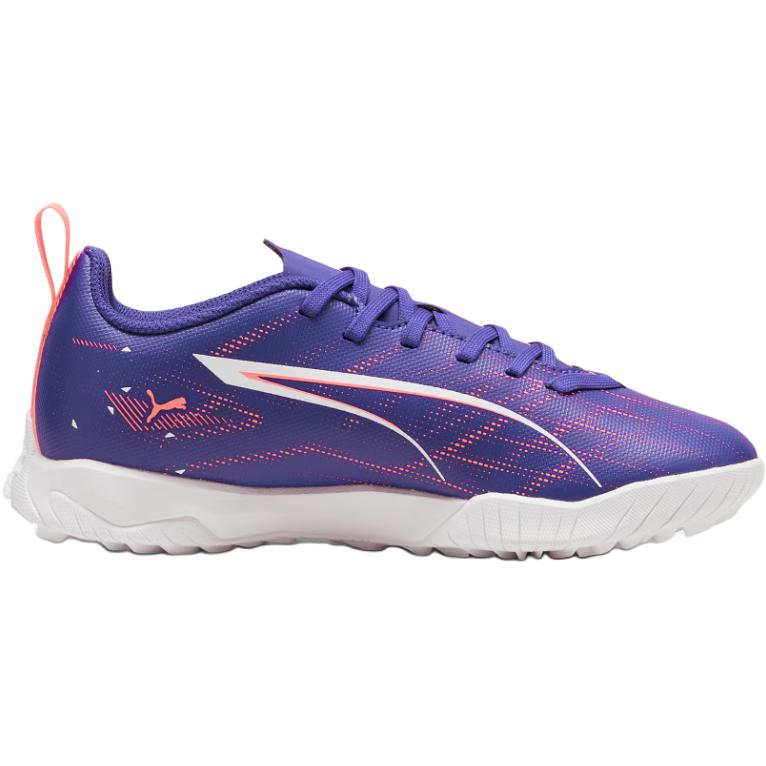 Низкие детские футбольные бутсы сине-фиолетовые детские PUMA, Lapis Lazuli-Puma White — фото 2