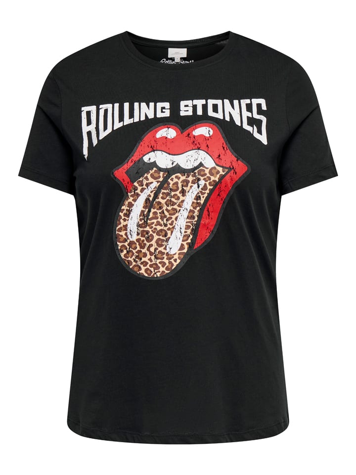 

ONLY Carmakoma Черная футболка, Черный, ONLY Carmakoma Черная футболка