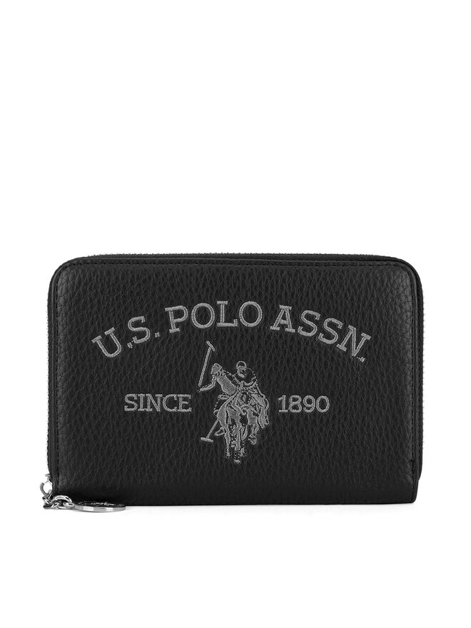 

Большой кошелек U.S. Polo Assn., черный