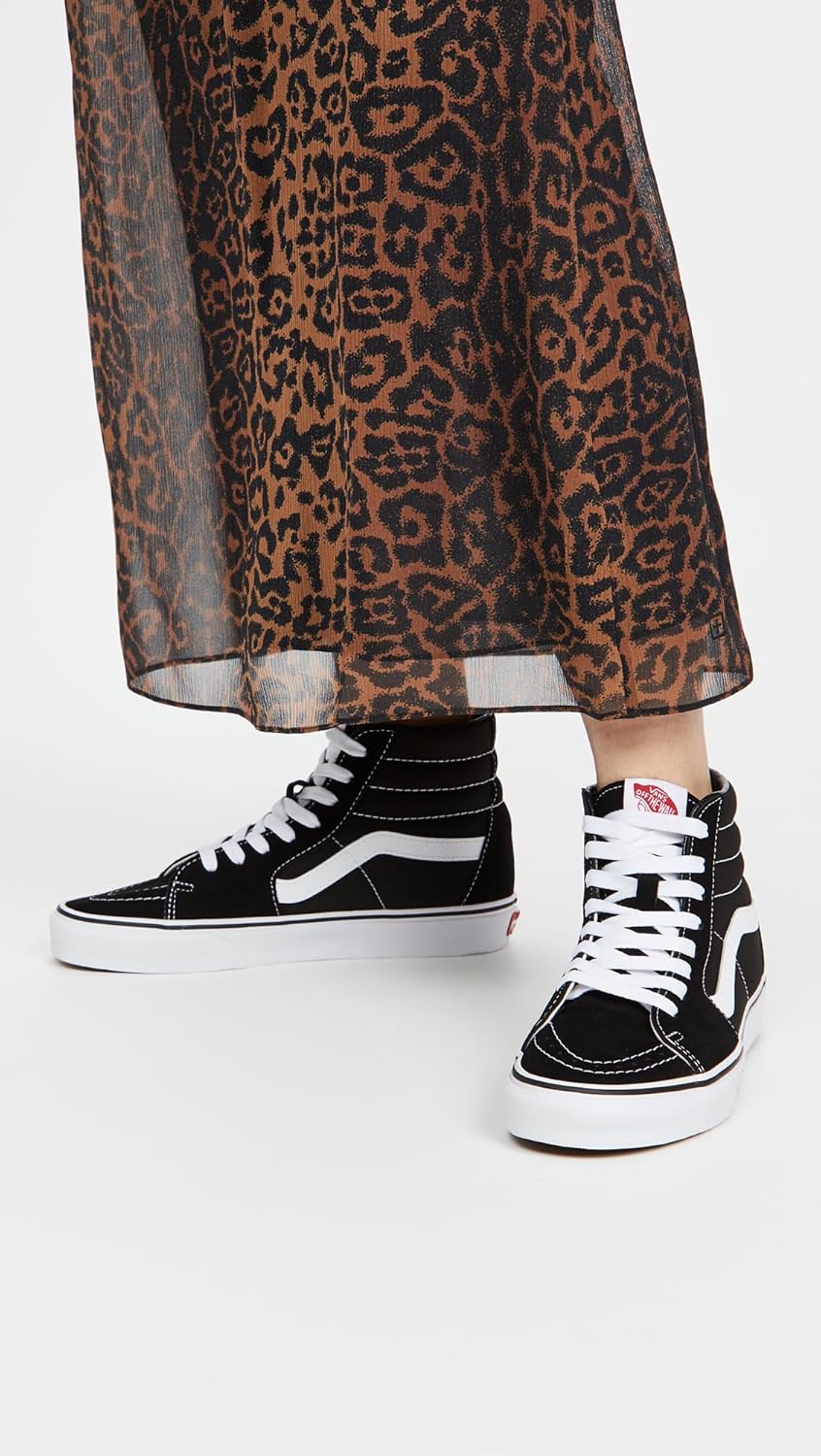 Vans женские кроссовки UA SK8-Hi Tapered Stackform, Black/Black/White — фото 3