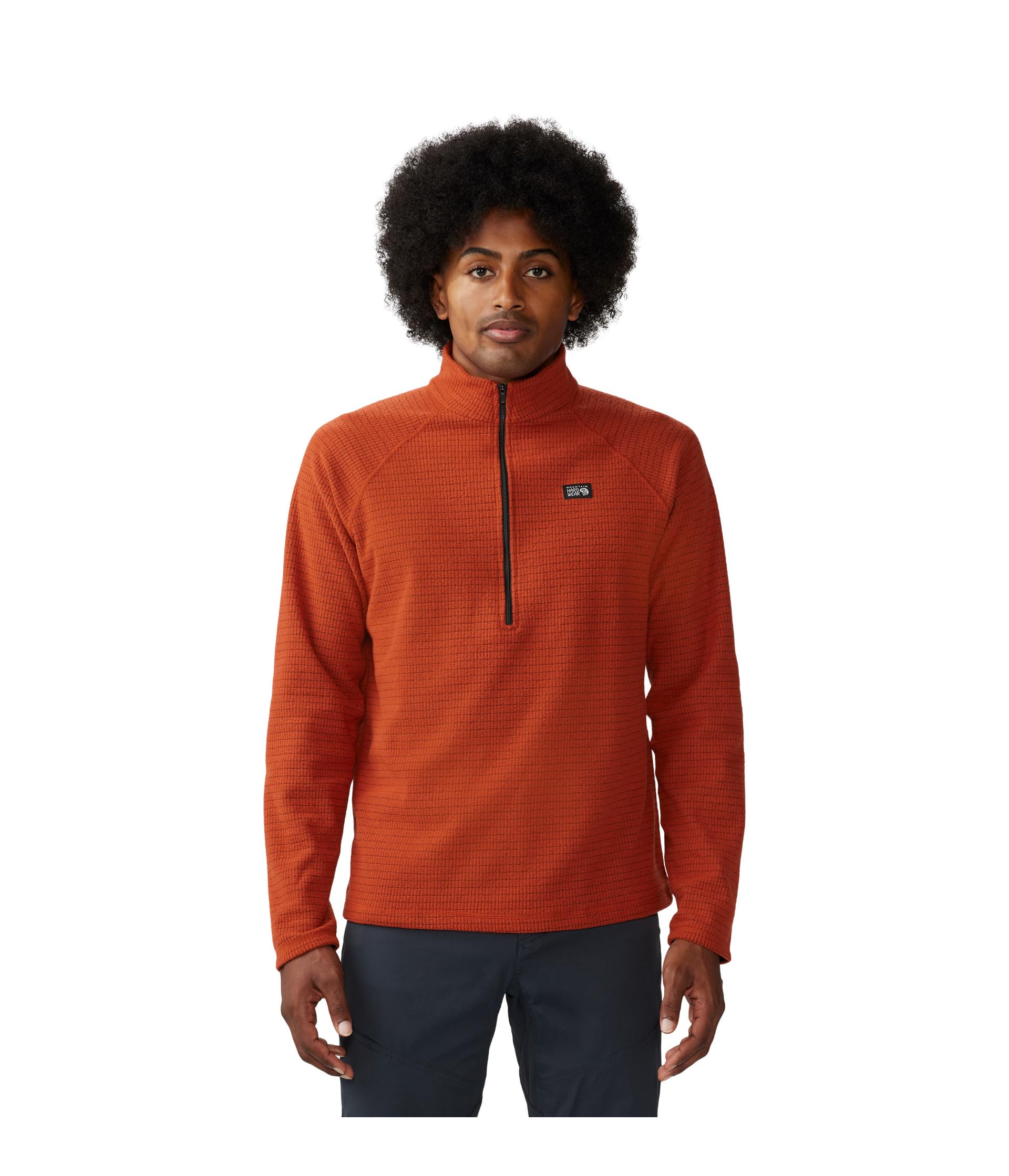 

Толстовка Mountain Hardwear Summit Grid 1/2 Zip, Dark Copper 2