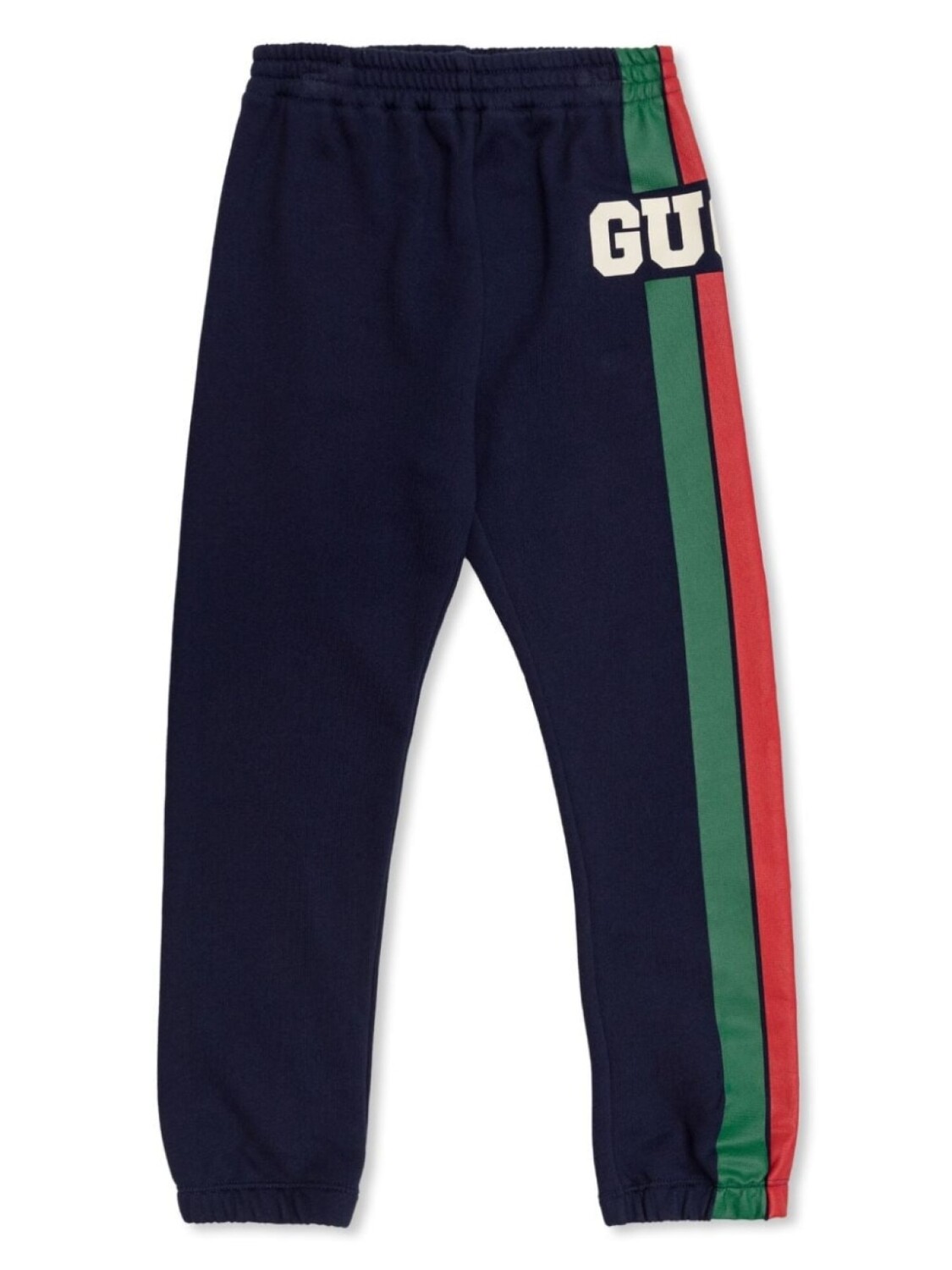 

Gucci Kids спортивные брюки с логотипом, синий