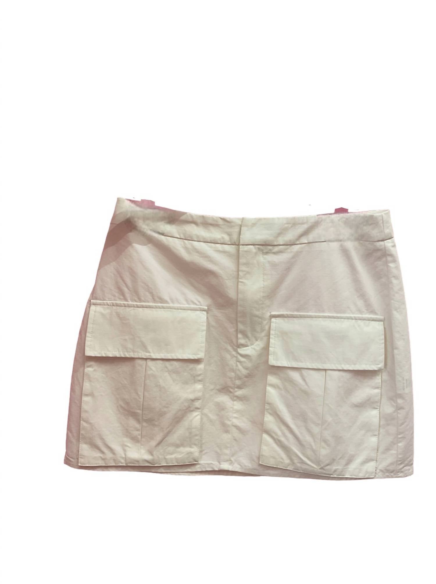 

Мини-юбка Cargo в цвете Off White needii