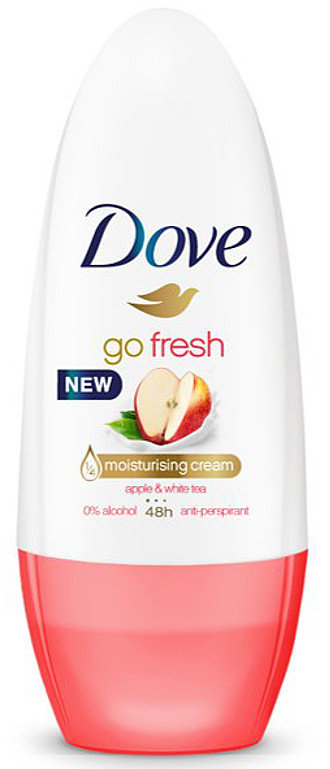 

Dove, Go Fresh, 48-часовой дезодорант «Яблоко и белый чай», 50 мл