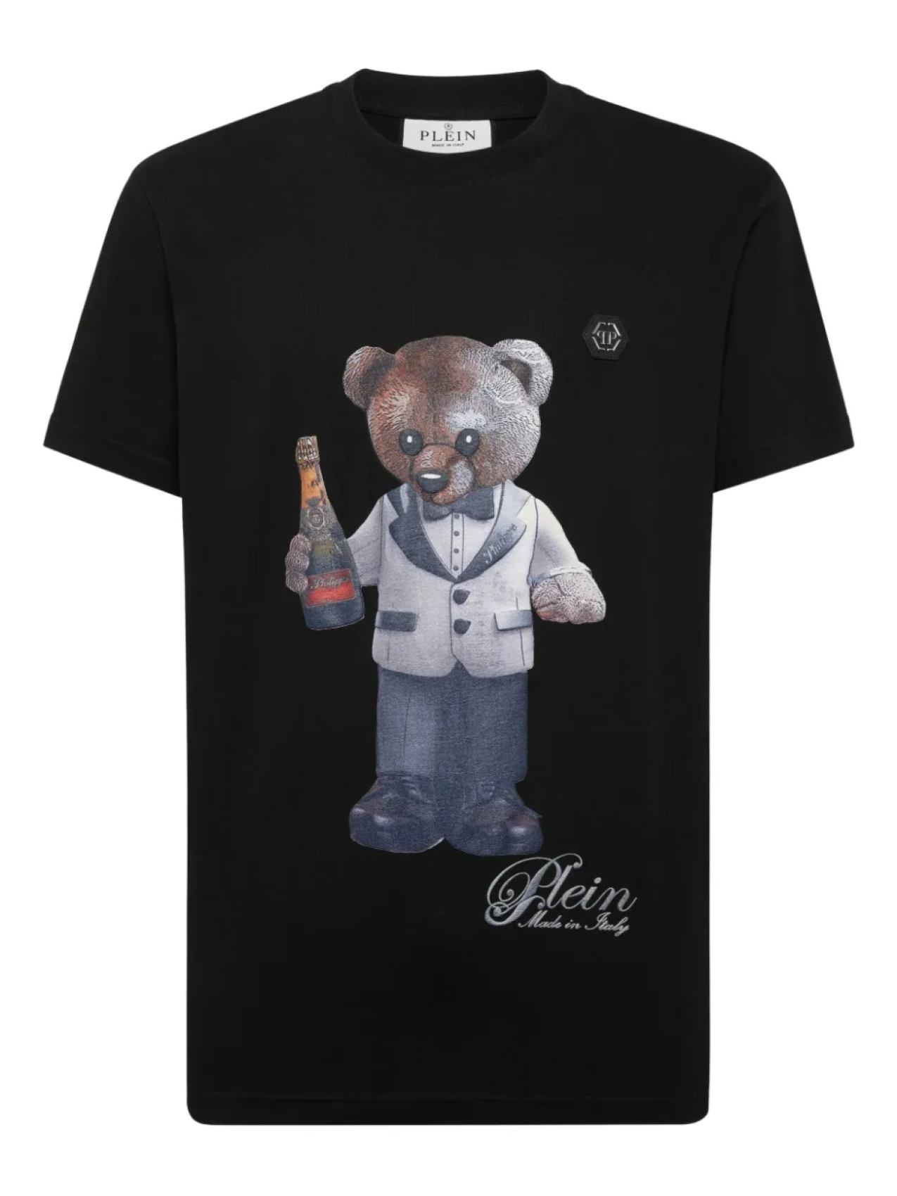 

Philipp Plein футболка с принтом, черный