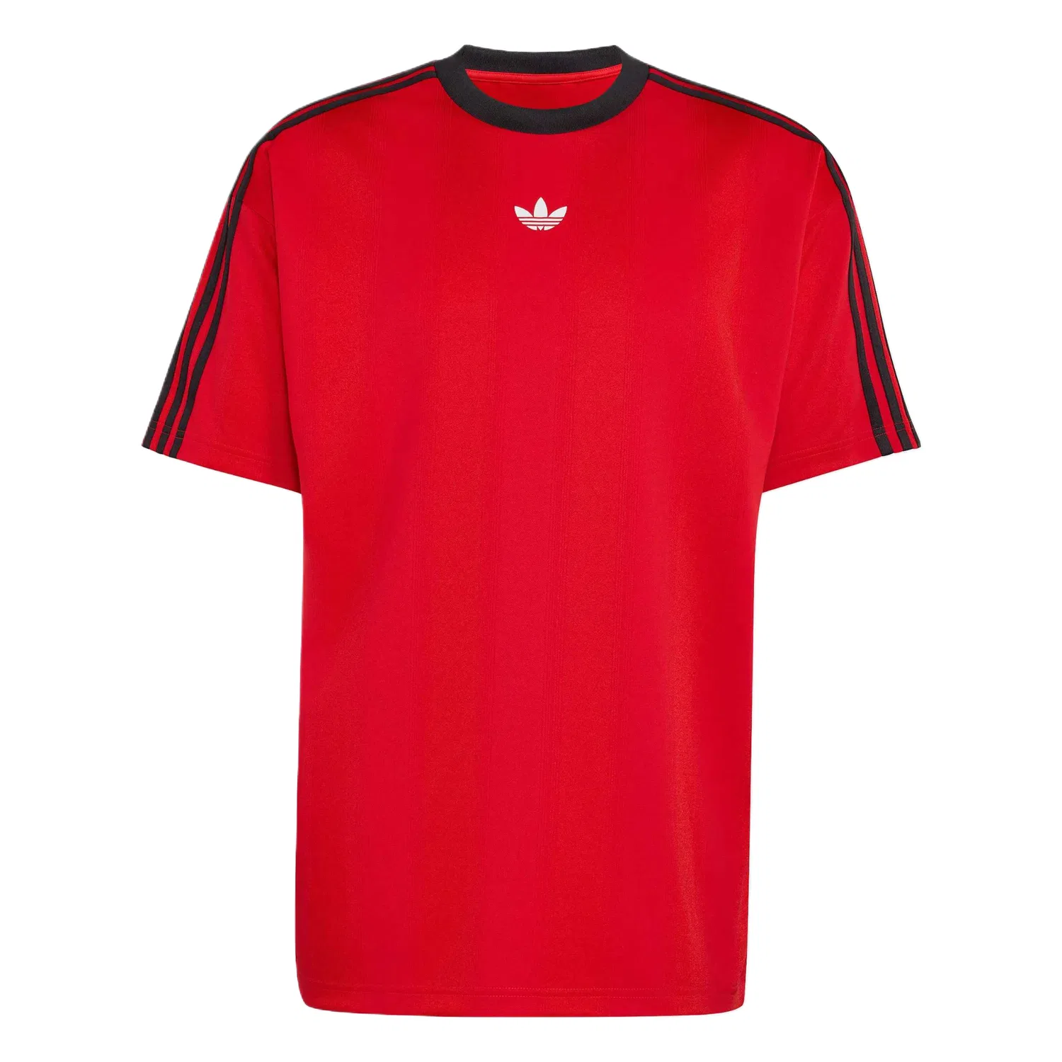 Футболка свободного кроя Adidas Originals ярко-красная